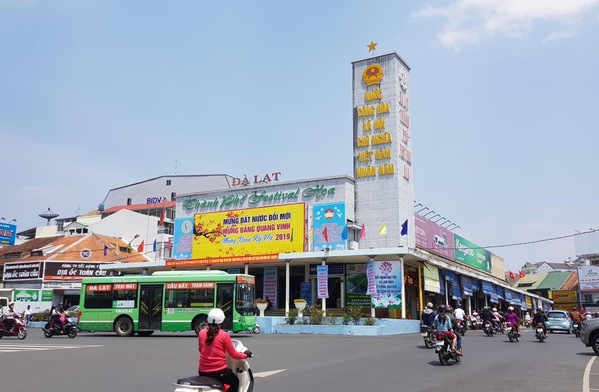 Anh Dao Hotel Da Lat Buitenkant foto